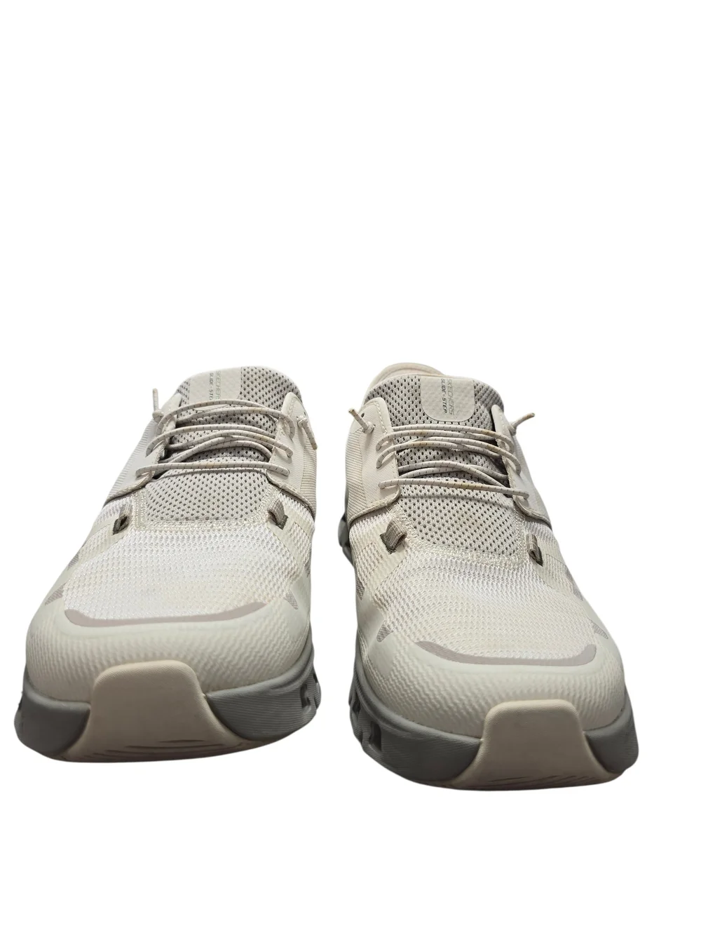 Skechers Slip-ins Men’s White/Gray Glide-Step Sneakers Size 13
